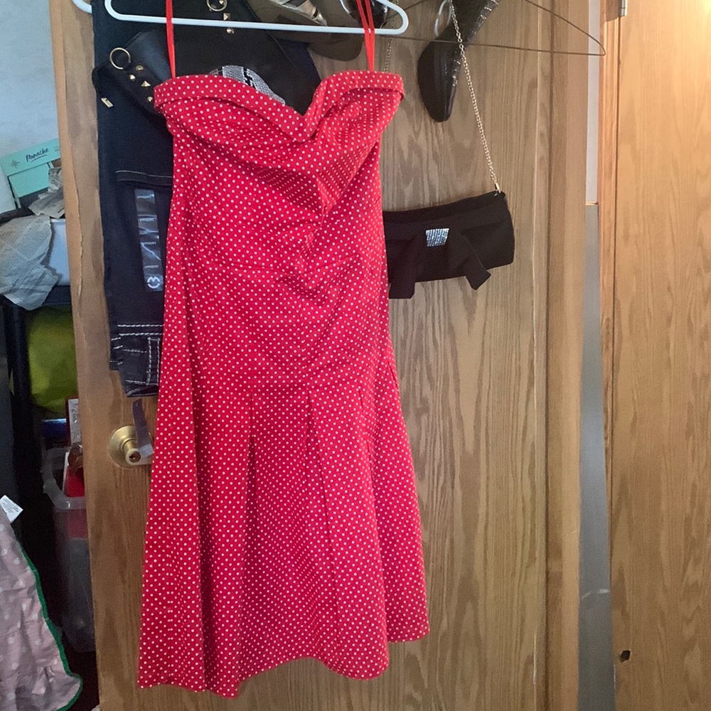 Retro pin up girl style dress